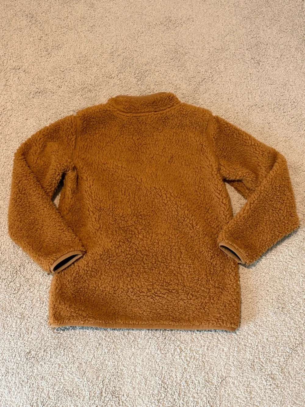 Lot of (2) Carter’s Boy’s Kid Quarter Zip Sherpa Pullover. Size 10/10A.